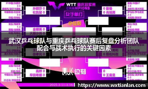 武汉乒乓球队与重庆乒乓球队赛后复盘分析团队配合与战术执行的关键因素